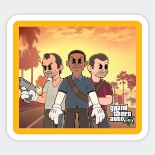 GTA v Sticker